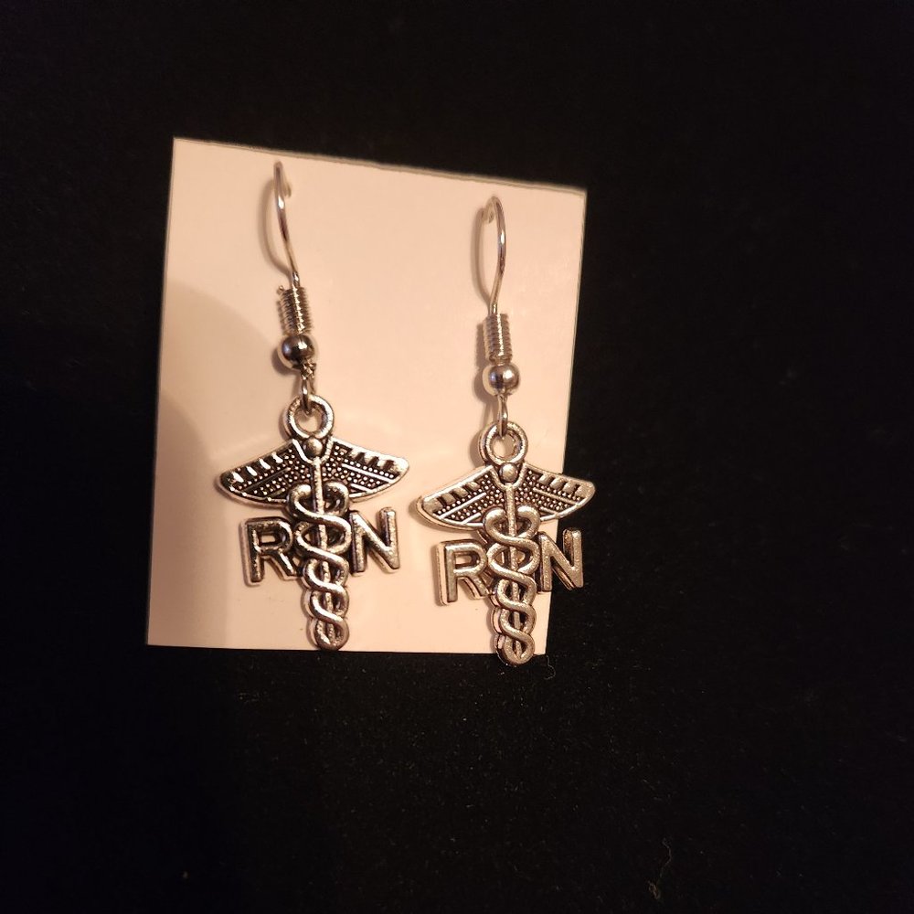 RN earrings